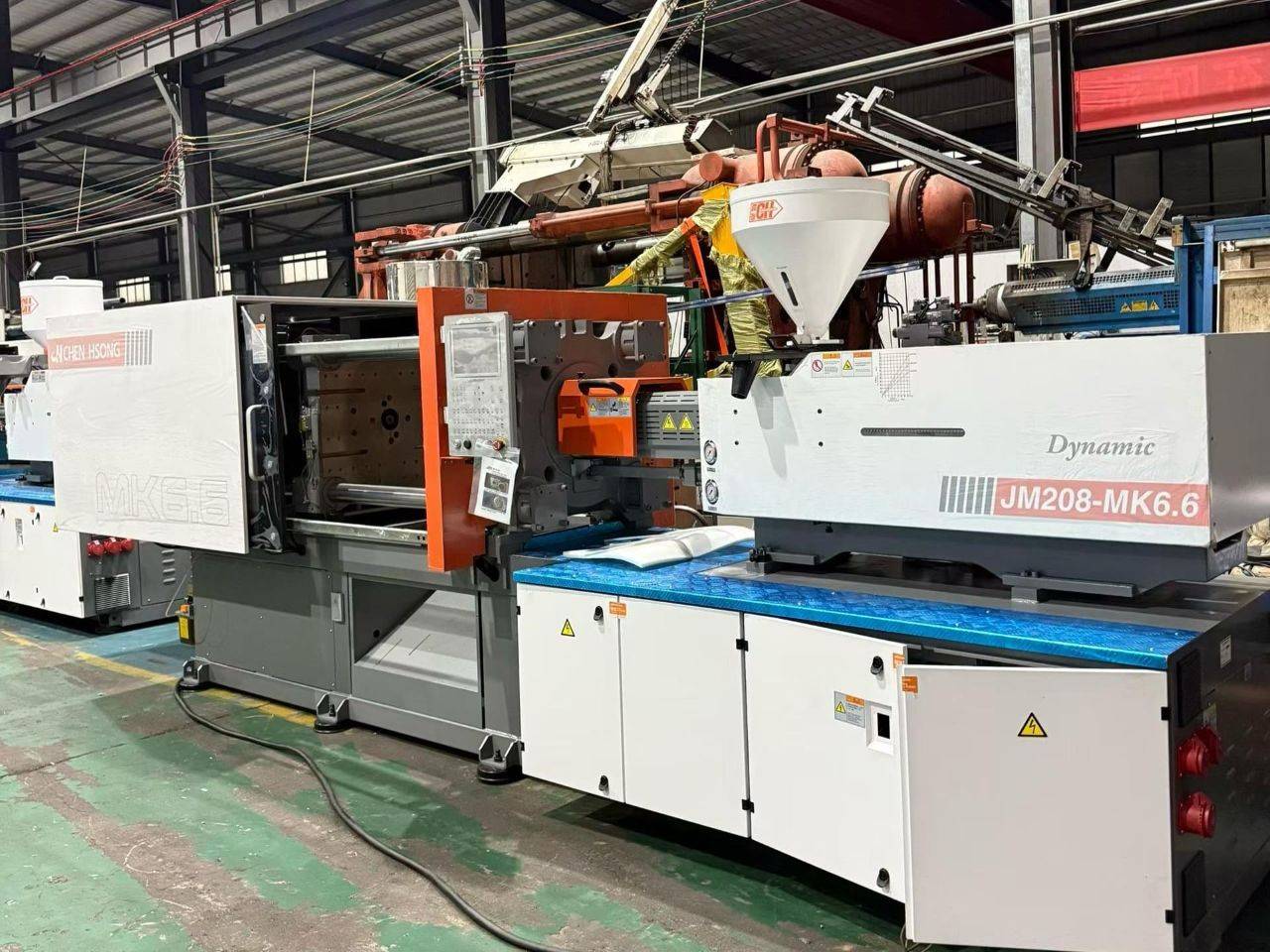 Used 208 Ton JM208‑MK6.6/C Injection Molding Machine