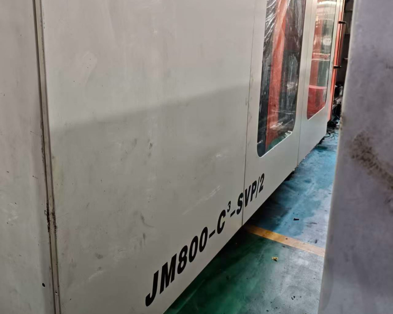 Used 800 Ton JM800‑C3‑SVP2 Injection Molding Machine