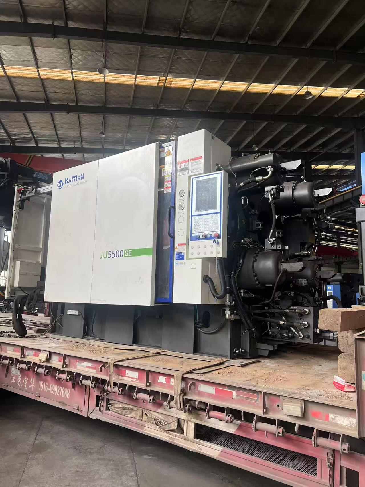 Used Haitian 550 Ton JU5500/3100SE Injection Molding Machine
