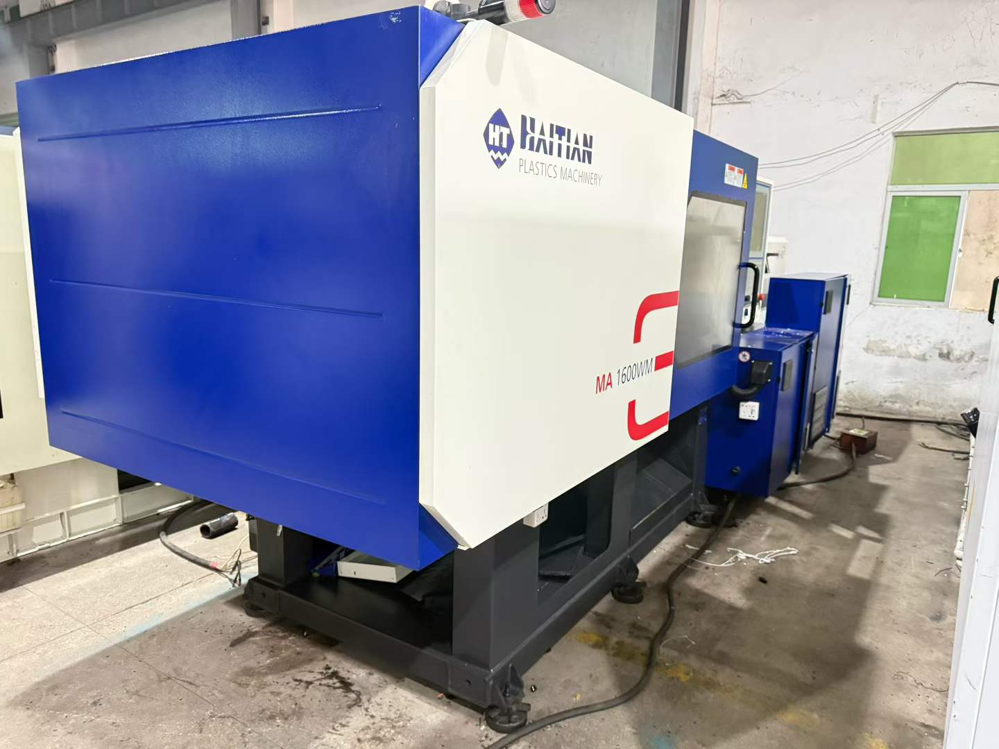 Used 160 Ton Haitian MA1600WM/160-80 Two-Color Injection Molding Machine