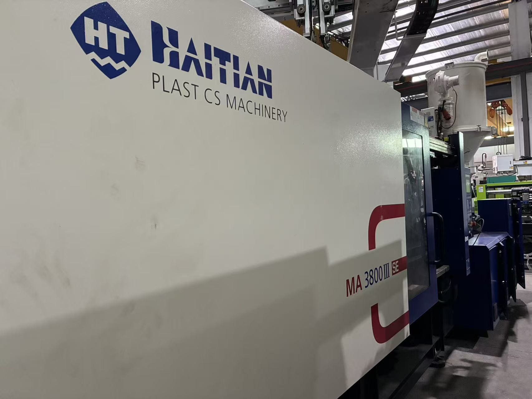 Used 380 Ton Haitian MA3800III/2250SE+ Injection Molding Machine