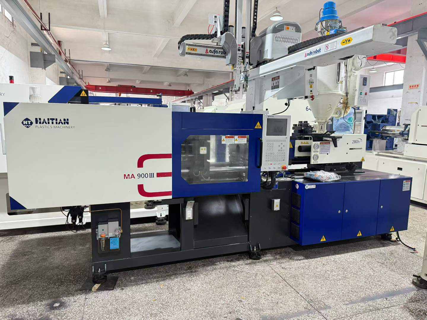 Used Haitian 90 Ton MA900Ⅲ/280 Injection Molding Machine